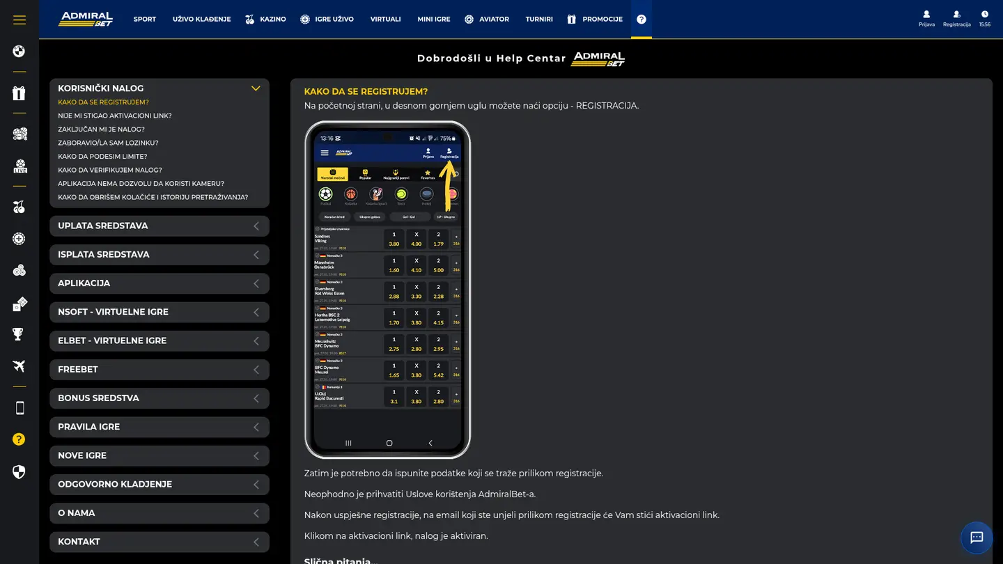AdmiralBet Casino DE — Support and licensing