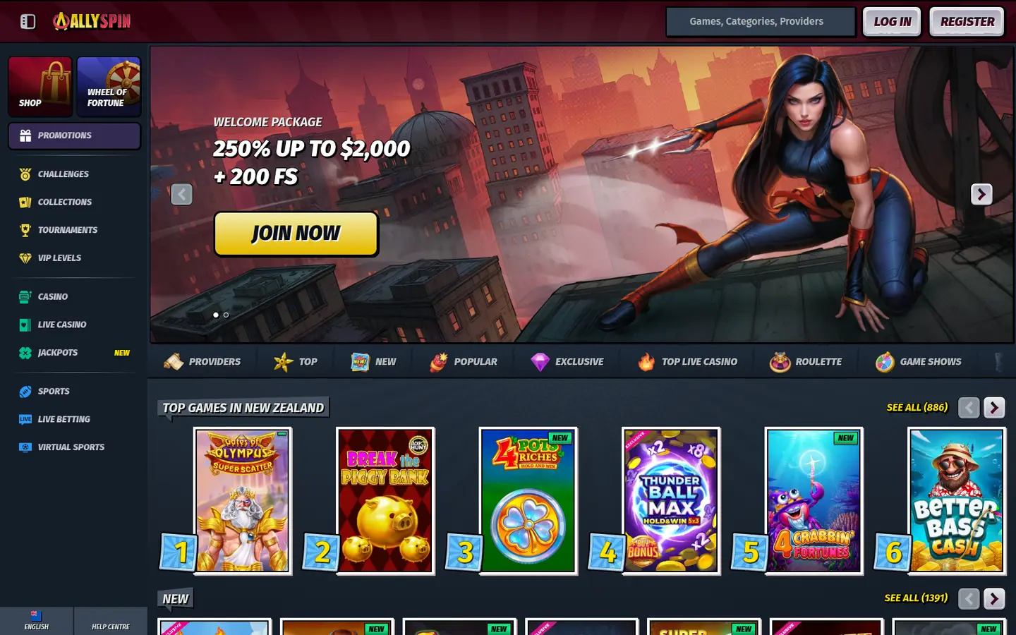 AllySpin Casino Review: What You Actually Get