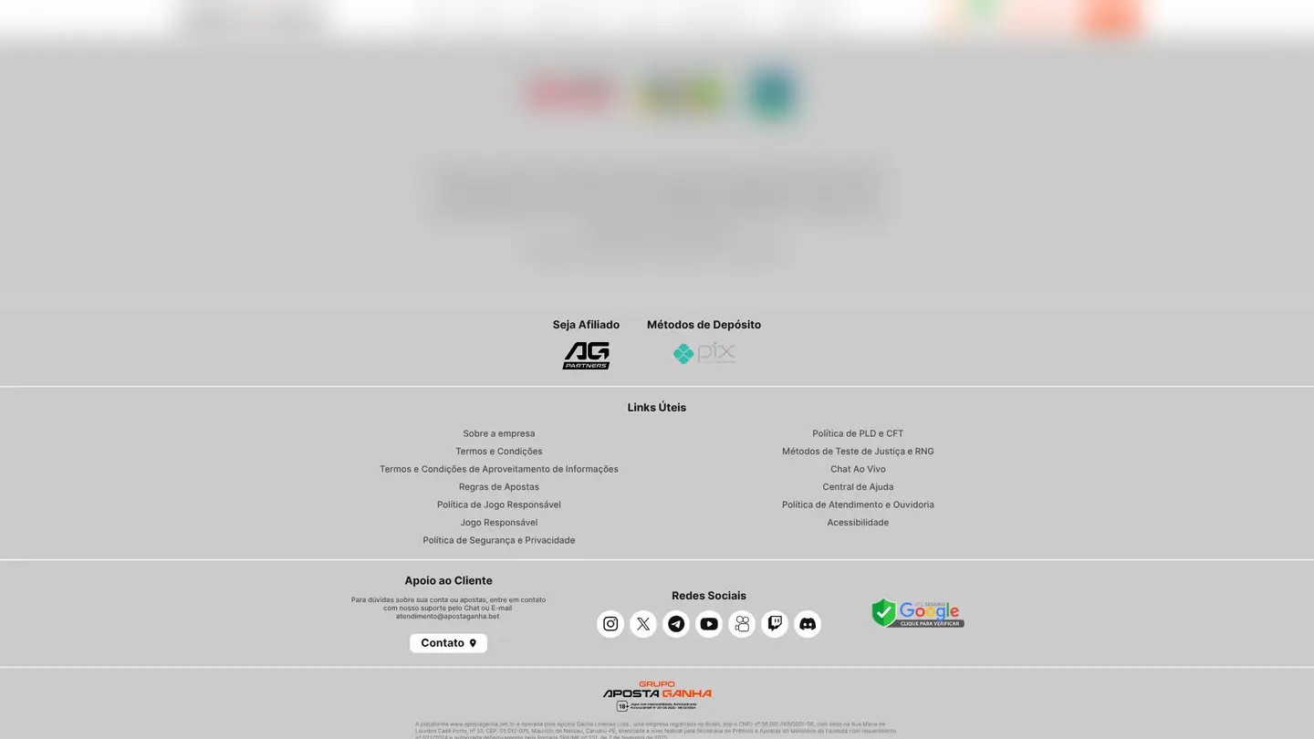 ApostaGanha Casino — Support in detail