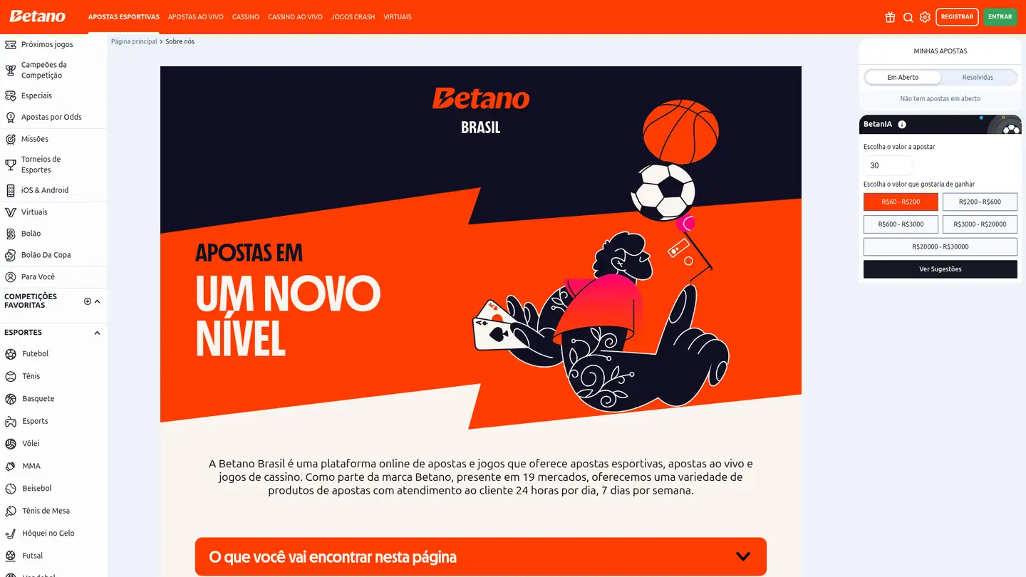 Betano Casino BR — Support and licensing