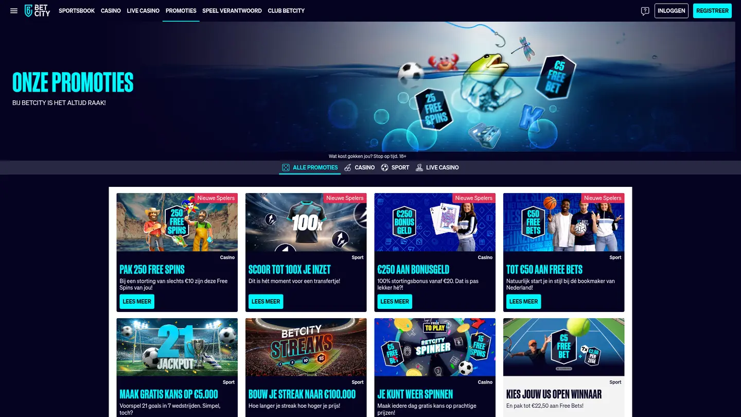 Betcity Casino — Promotions