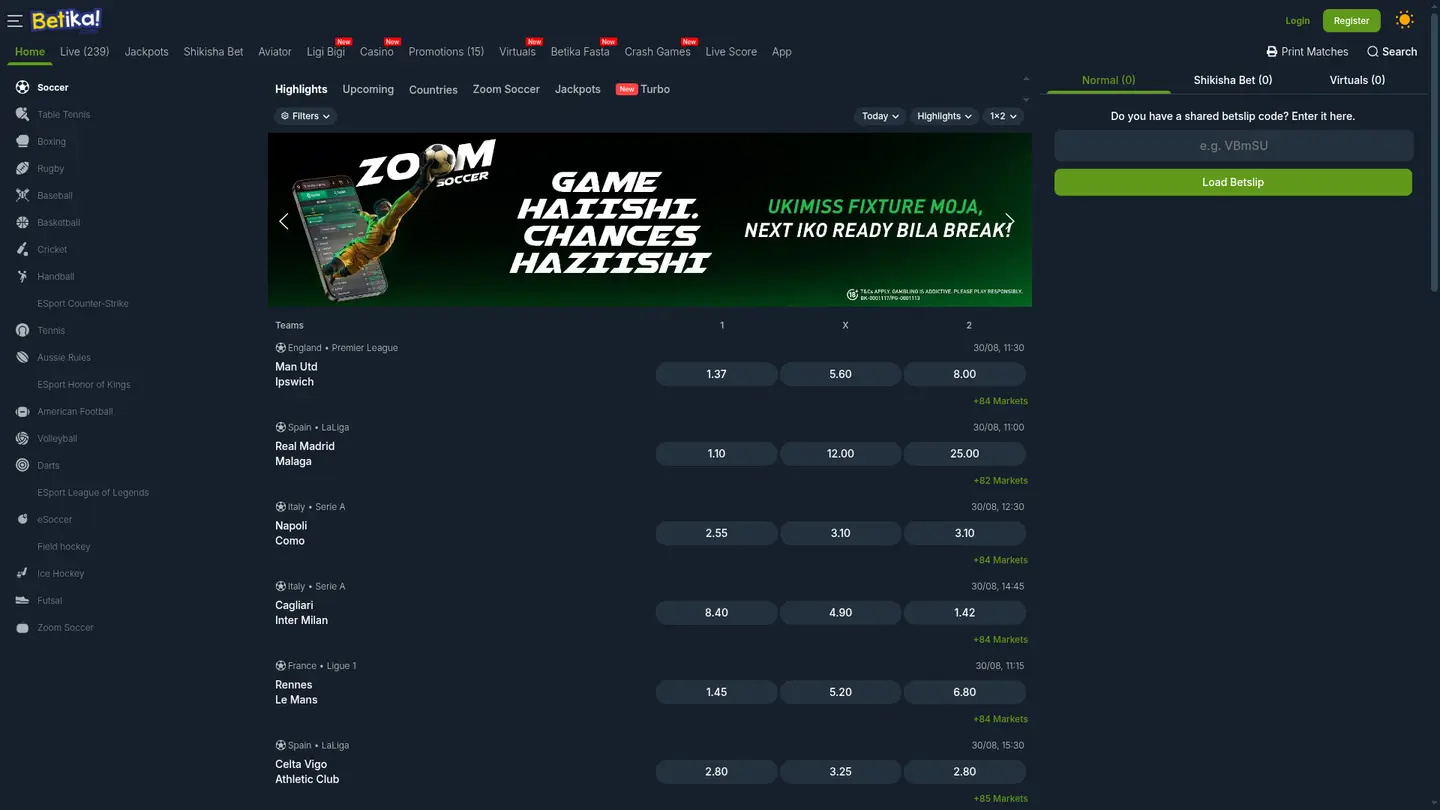 Inside Betika Casino: Games, Banking and the Small Print