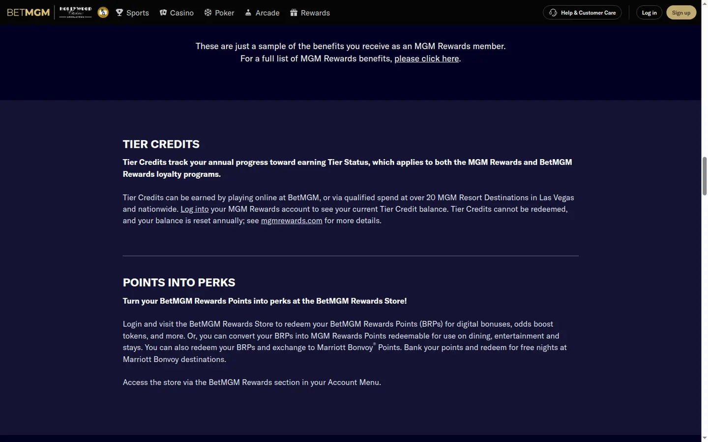 BetMGM Casino — Offers in detail