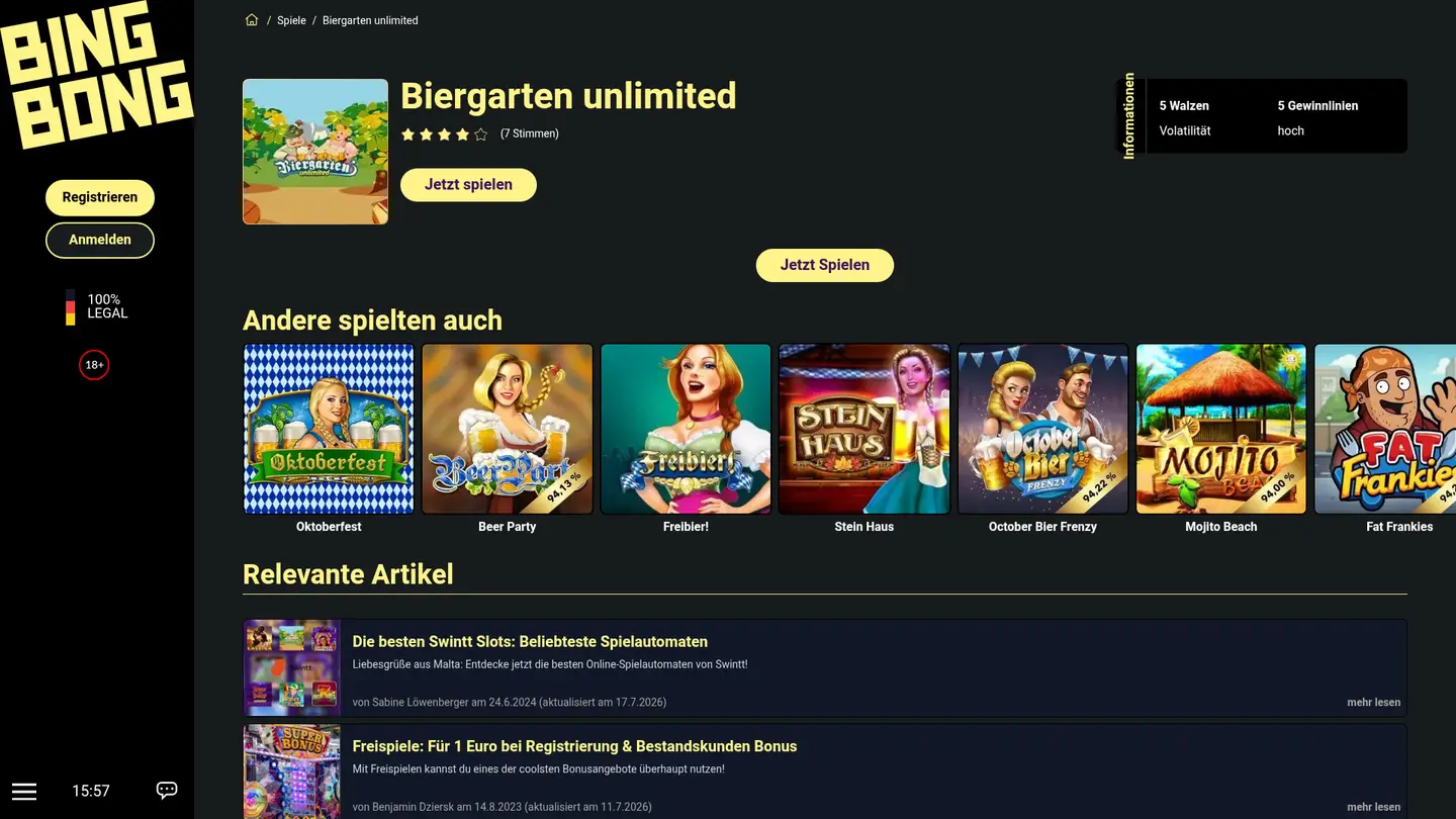 BingBong Casino — Withdrawal terms