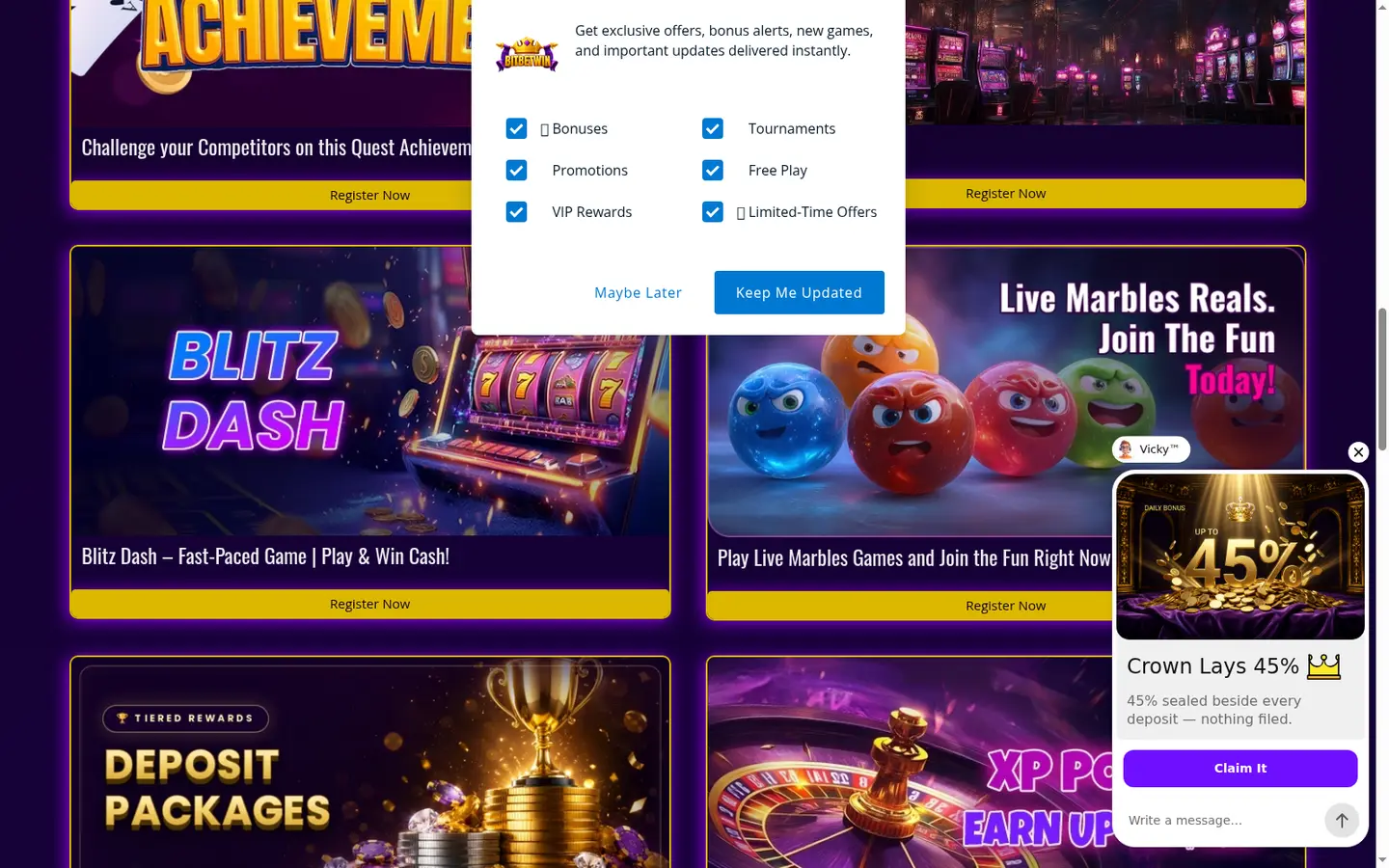 BitBetWin Casino — Offers in detail