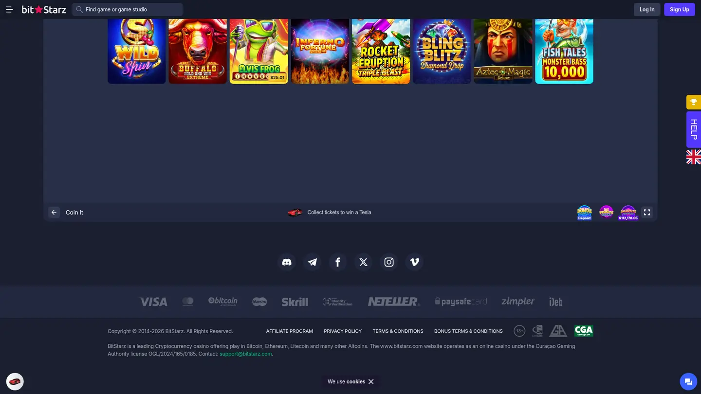 BitStarz Casino — Meira úr leikjasalnum