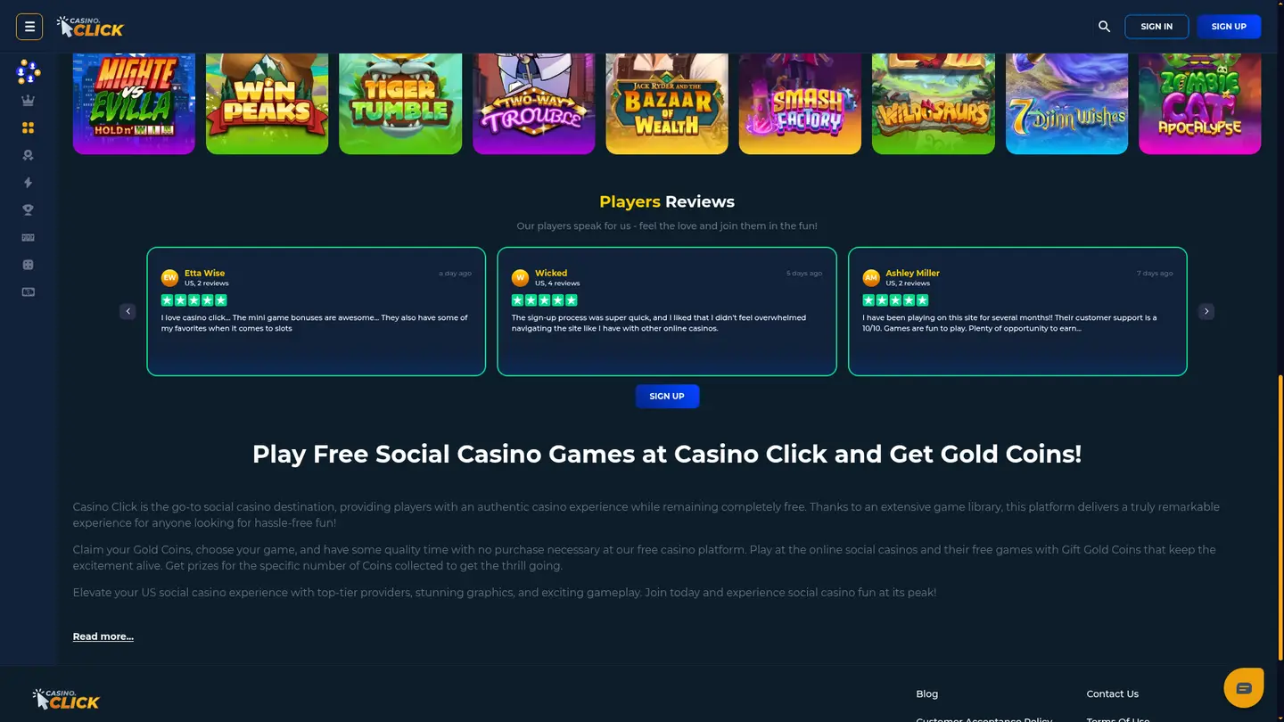 Casino Click — Payment methods and licensing