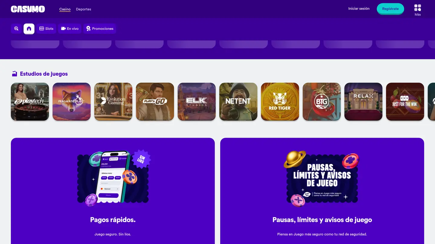 Casumo Casino ES — Support in detail