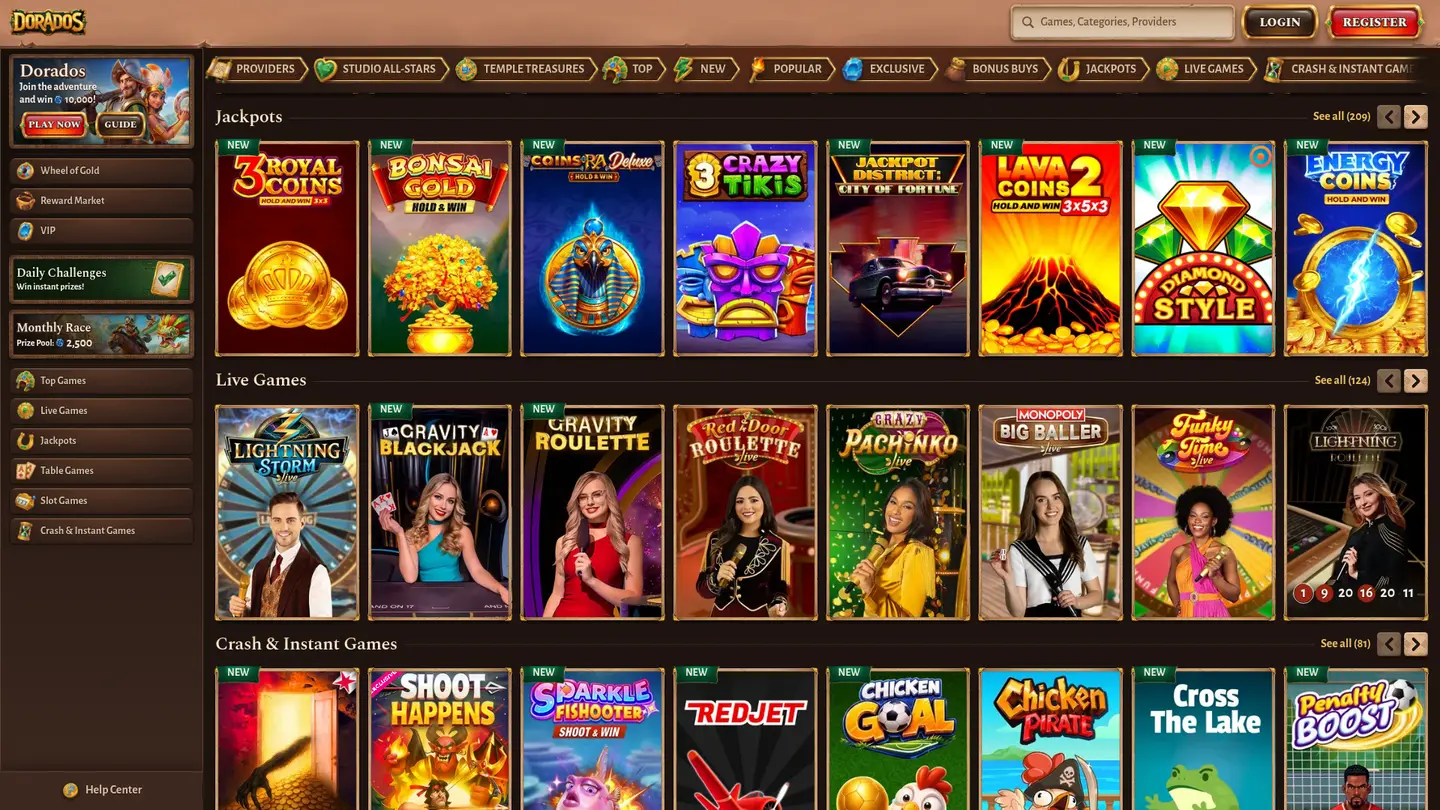 Dorados Casino — More of the lobby