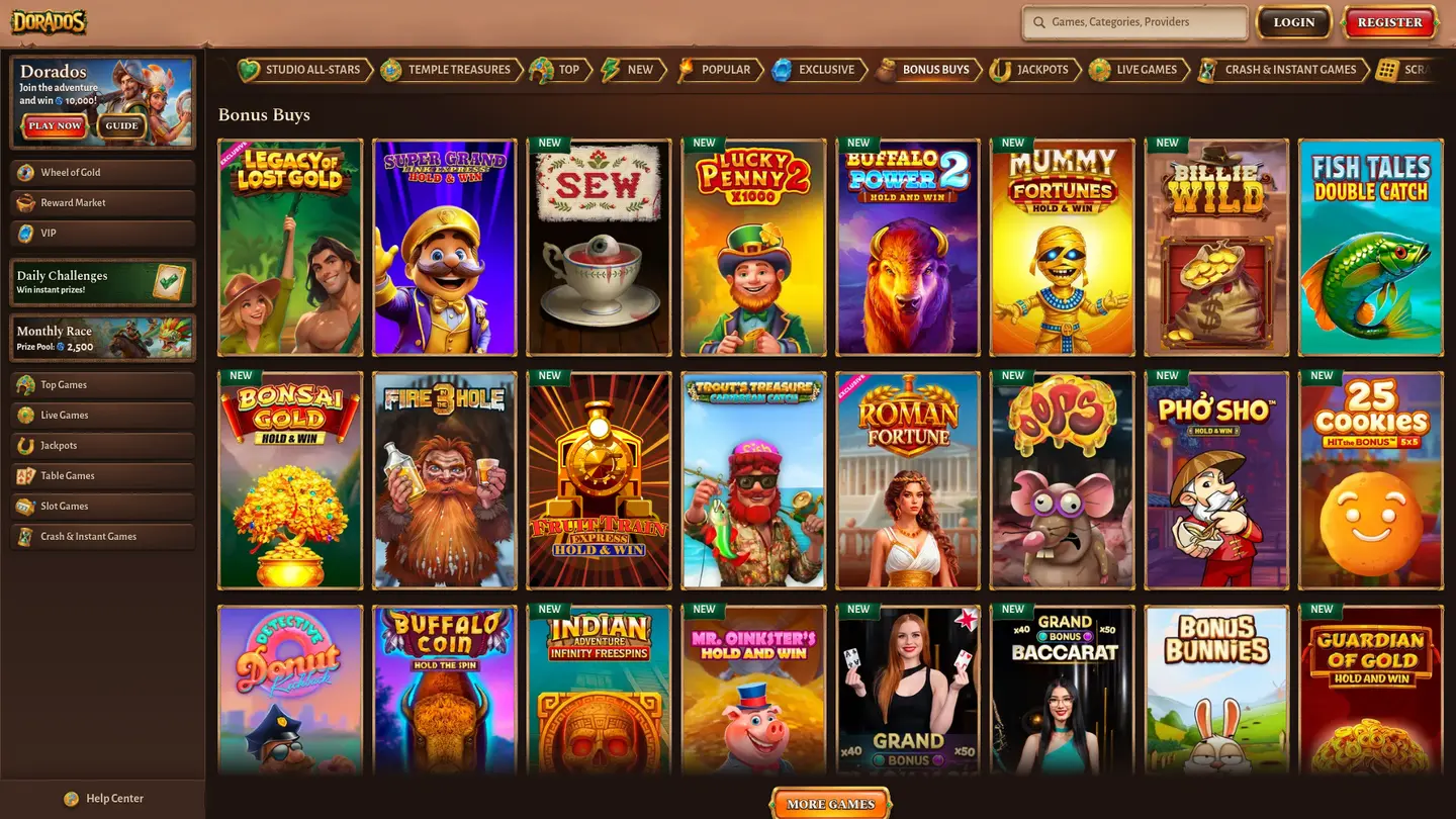 Dorados Casino — Promotions