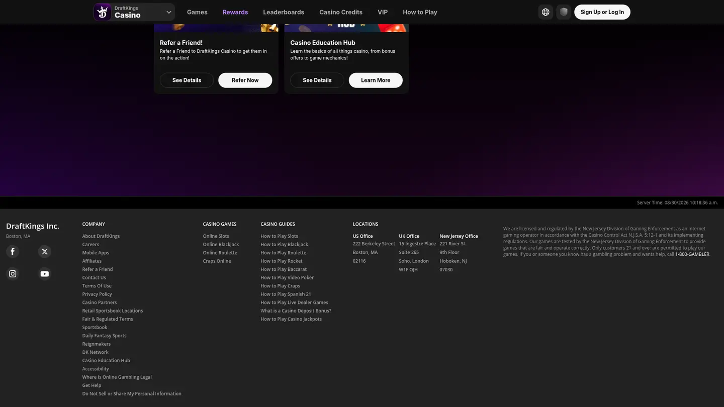 DraftKings Casino — Offers in detail