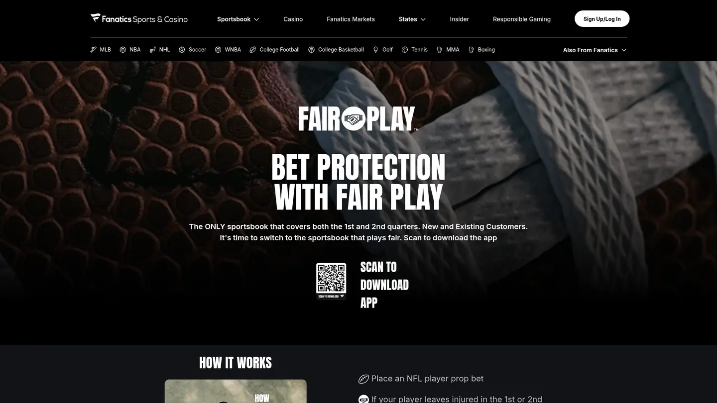 Fanatics Casino — Support and licensing