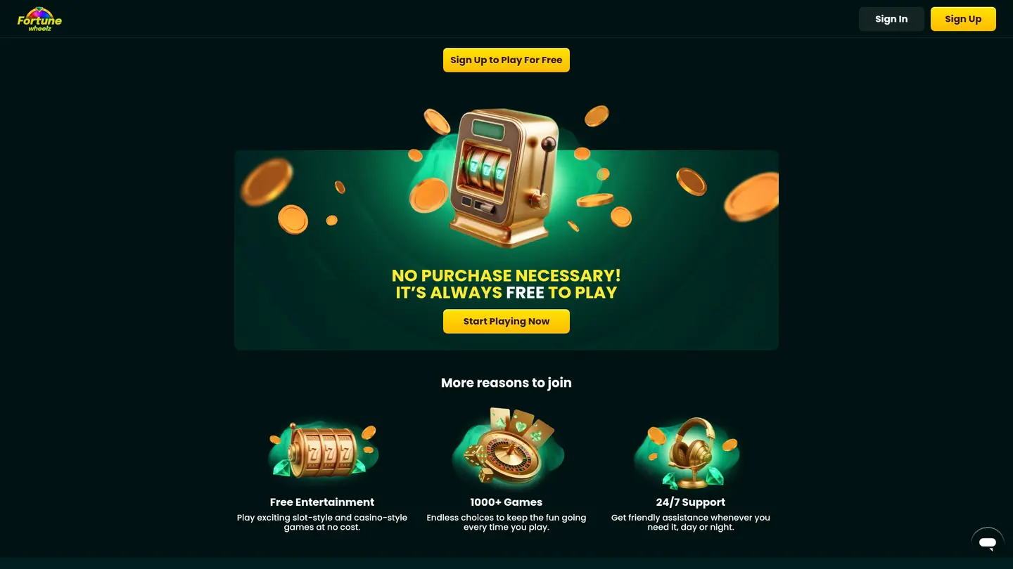Fortune Wheelz Casino — Terms in detail
