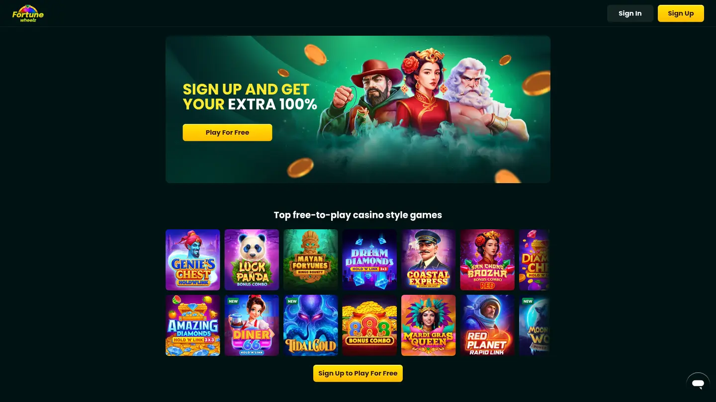 Fortune Wheelz Casino — Banking