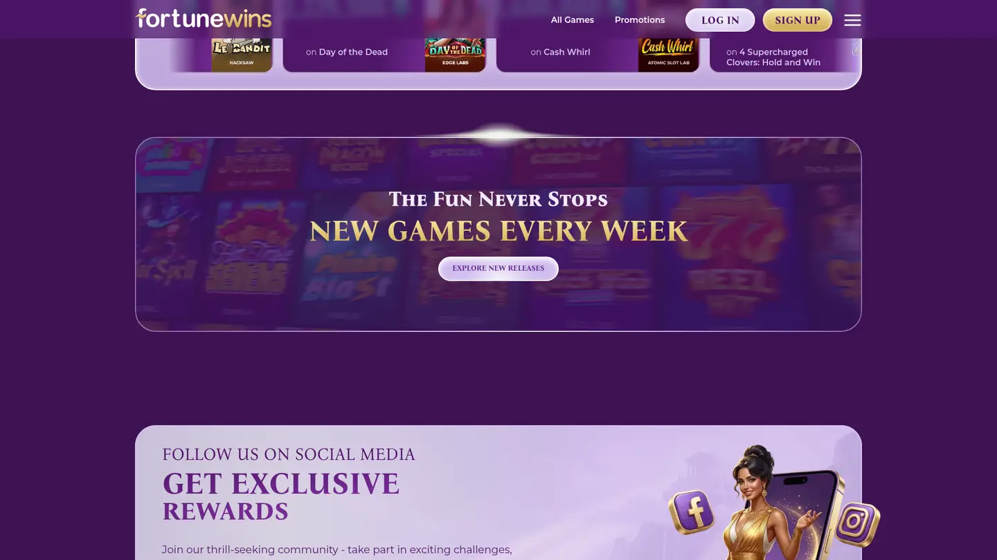 Fortune Wins Casino — Terms in detail