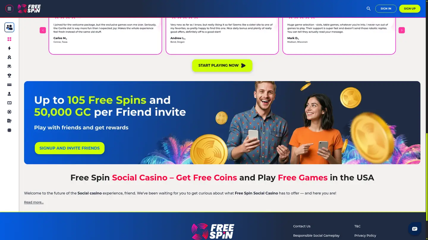 FreeSpin.com Casino — Payment methods and licensing