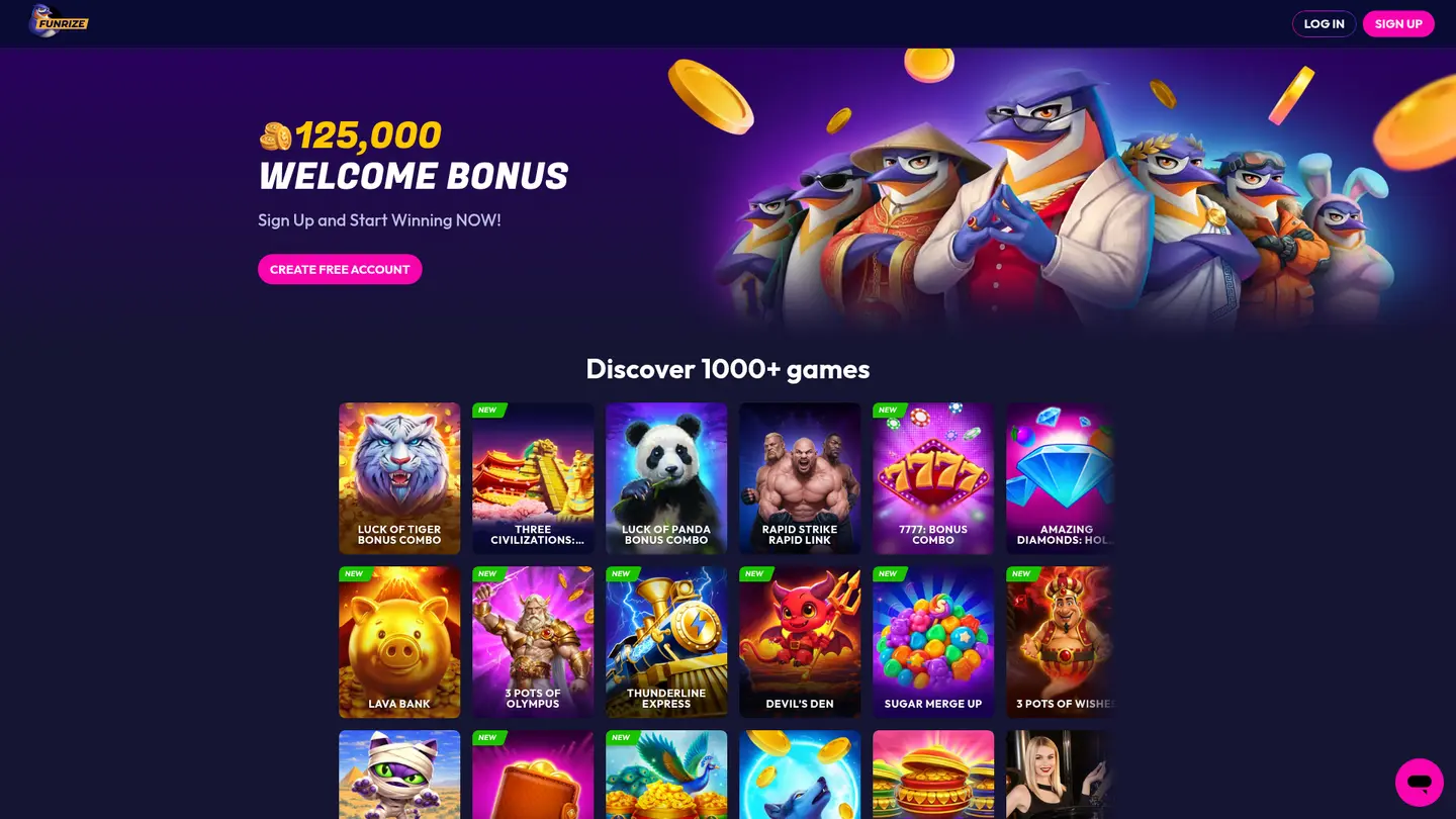 Funrize Casino Review: What You Actually Get