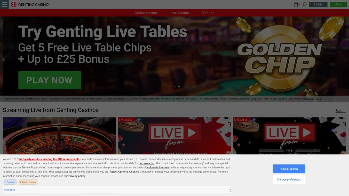 Genting Casino UK Review: What You Actually Get