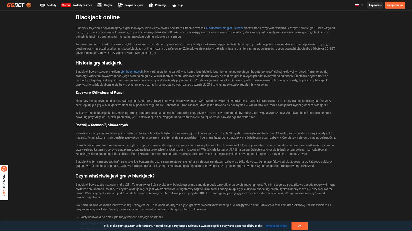 GG.BET Casino — Game lobby