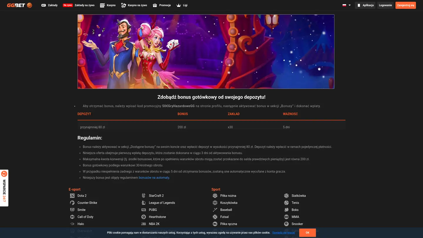 GG.BET Casino — Promotions