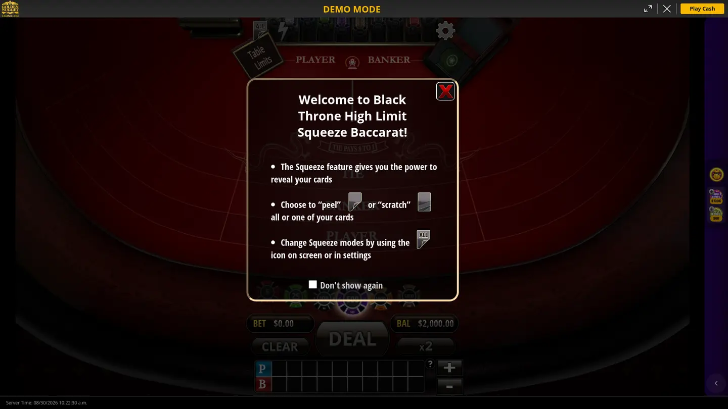 Golden Nugget Online Casino MI — Withdrawal terms