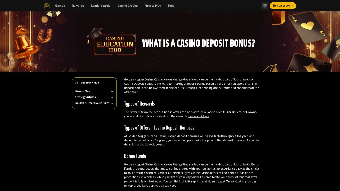 Golden Nugget Online Casino MI — Banking
