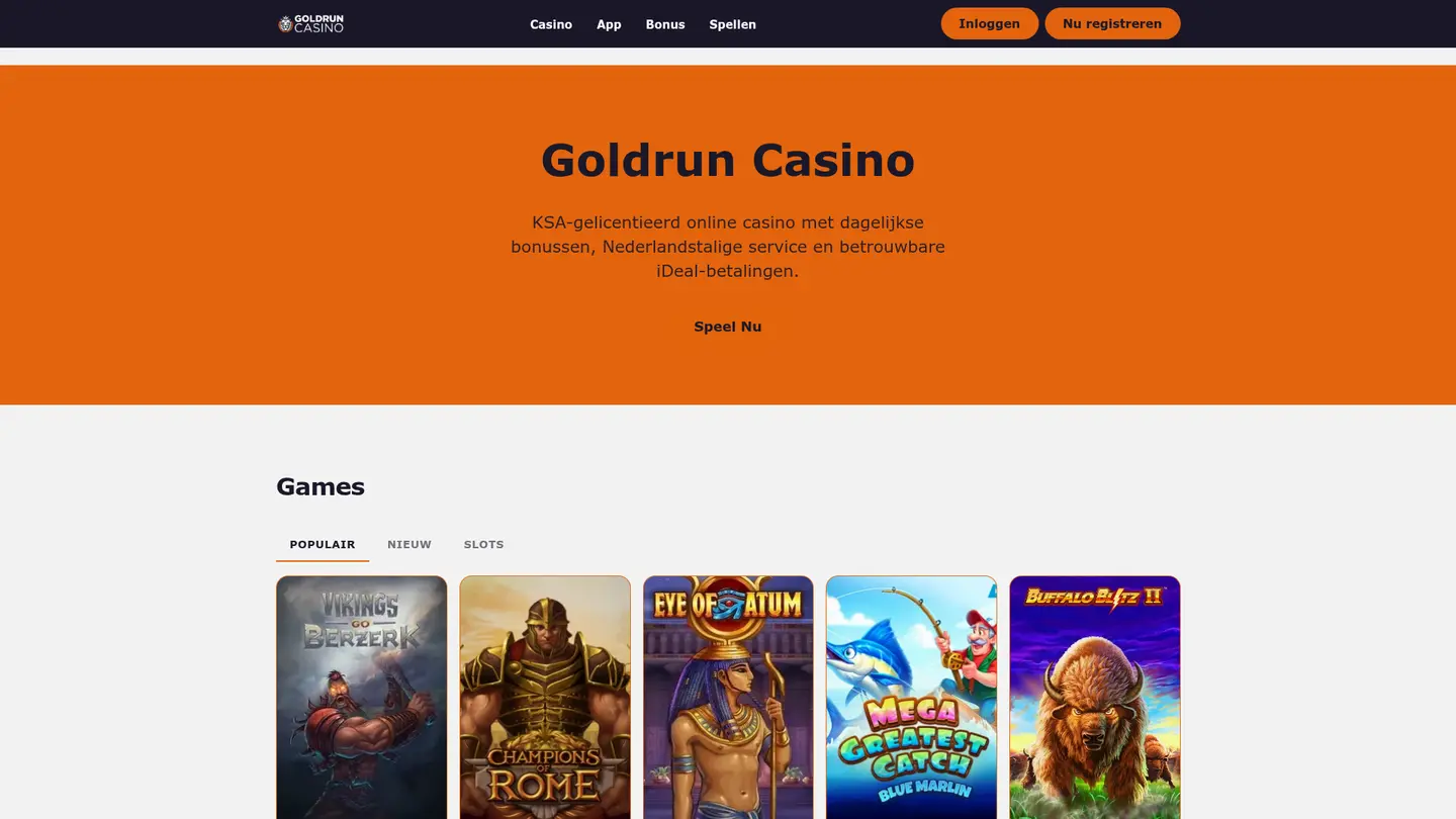 Goldrun Casino Review: What You Actually Get