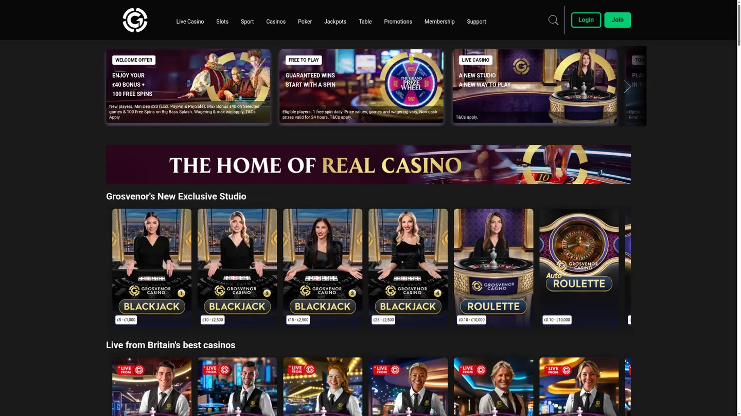 Grosvenor Casinos, Reviewed