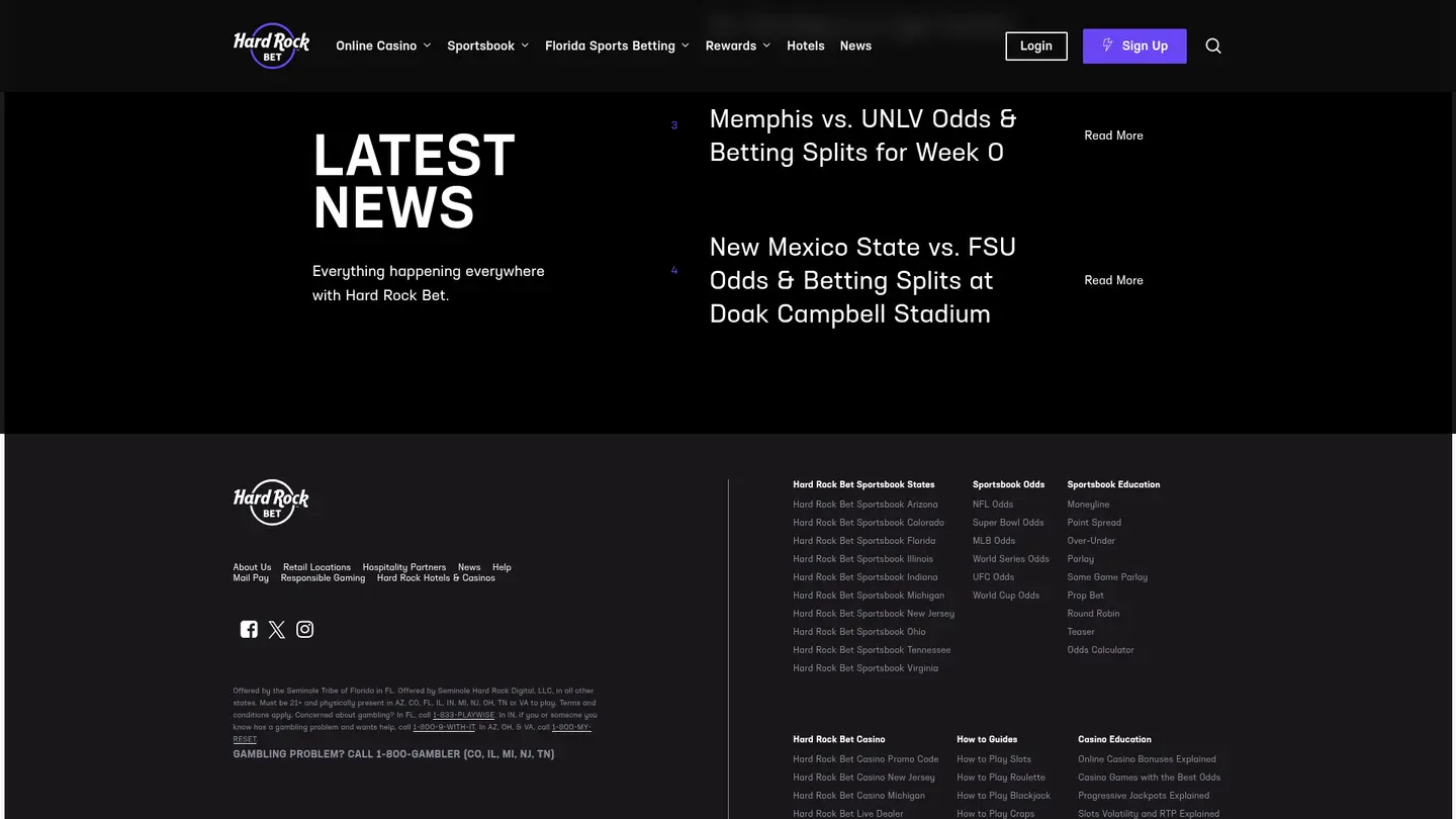 Hard Rock Bet Casino MI — Payment methods and licensing