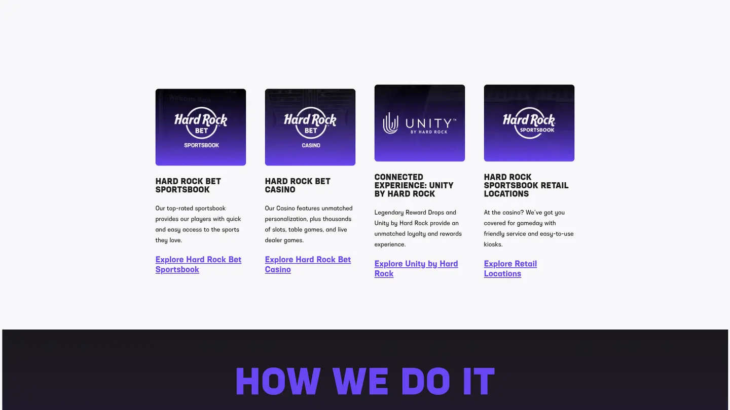 Hard Rock Bet Casino MI — Support in detail