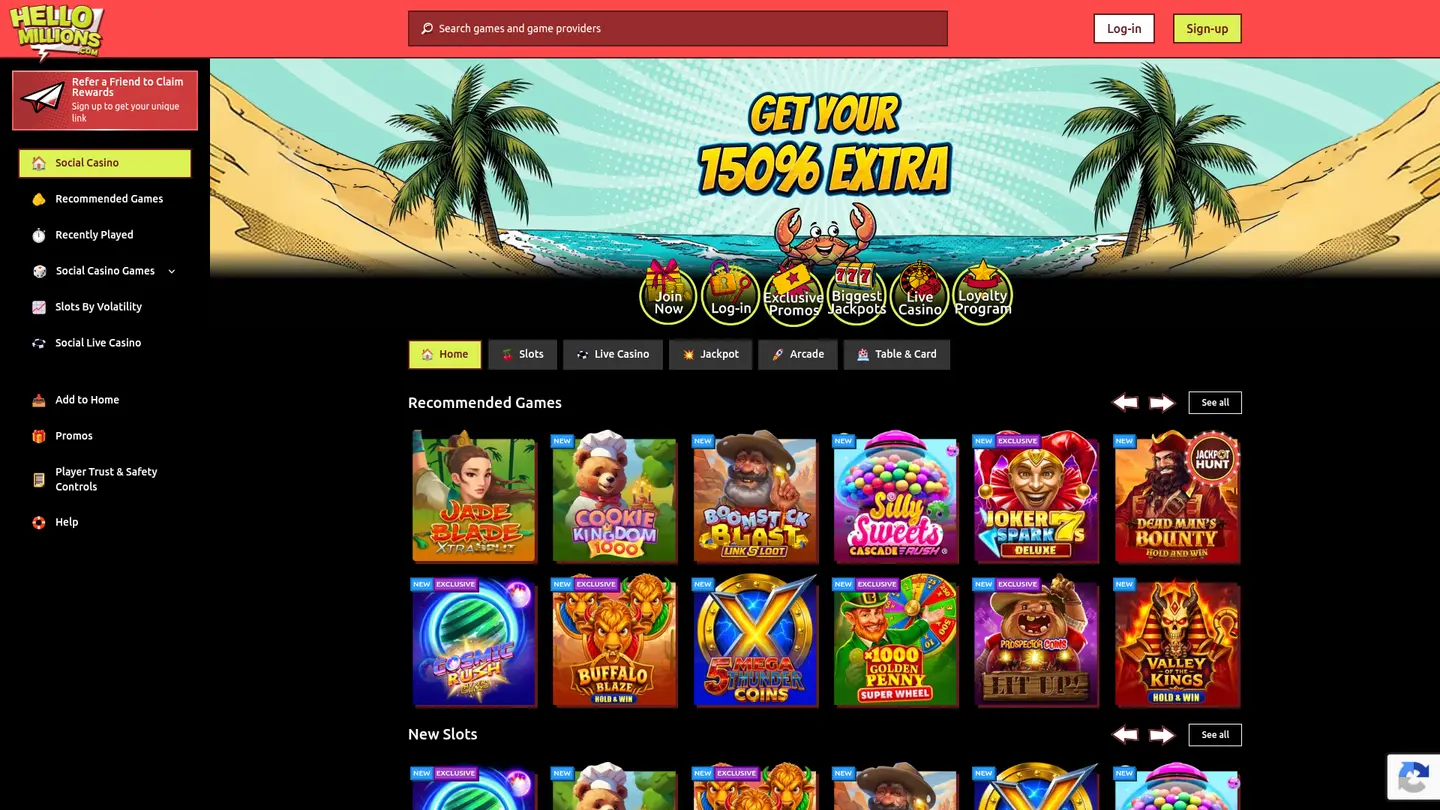 Hello Millions Casino, Reviewed
