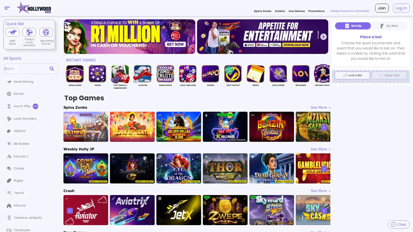 Hollywoodbets Casino UK — Support in detail