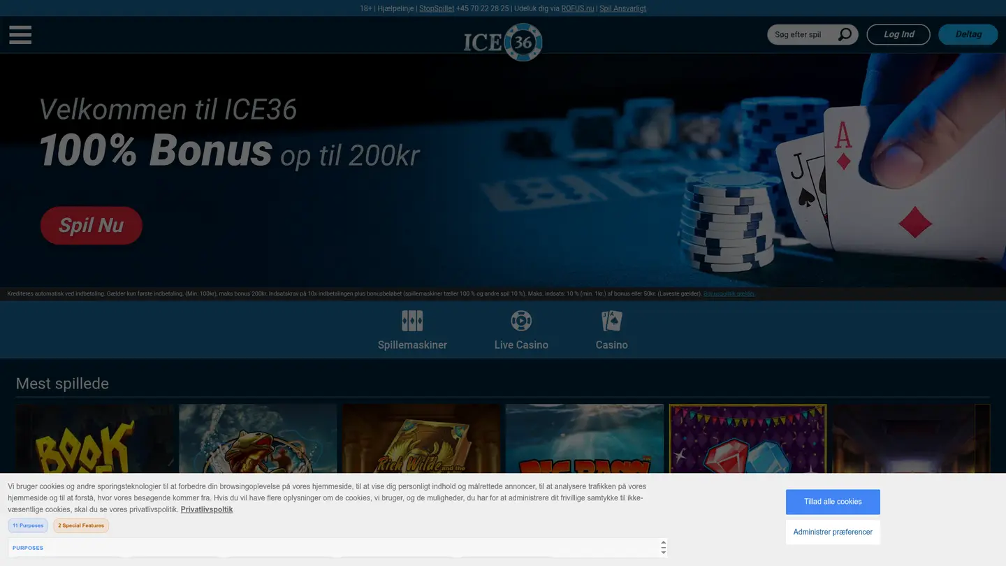 ICE36 Casino DK Review: What You Actually Get