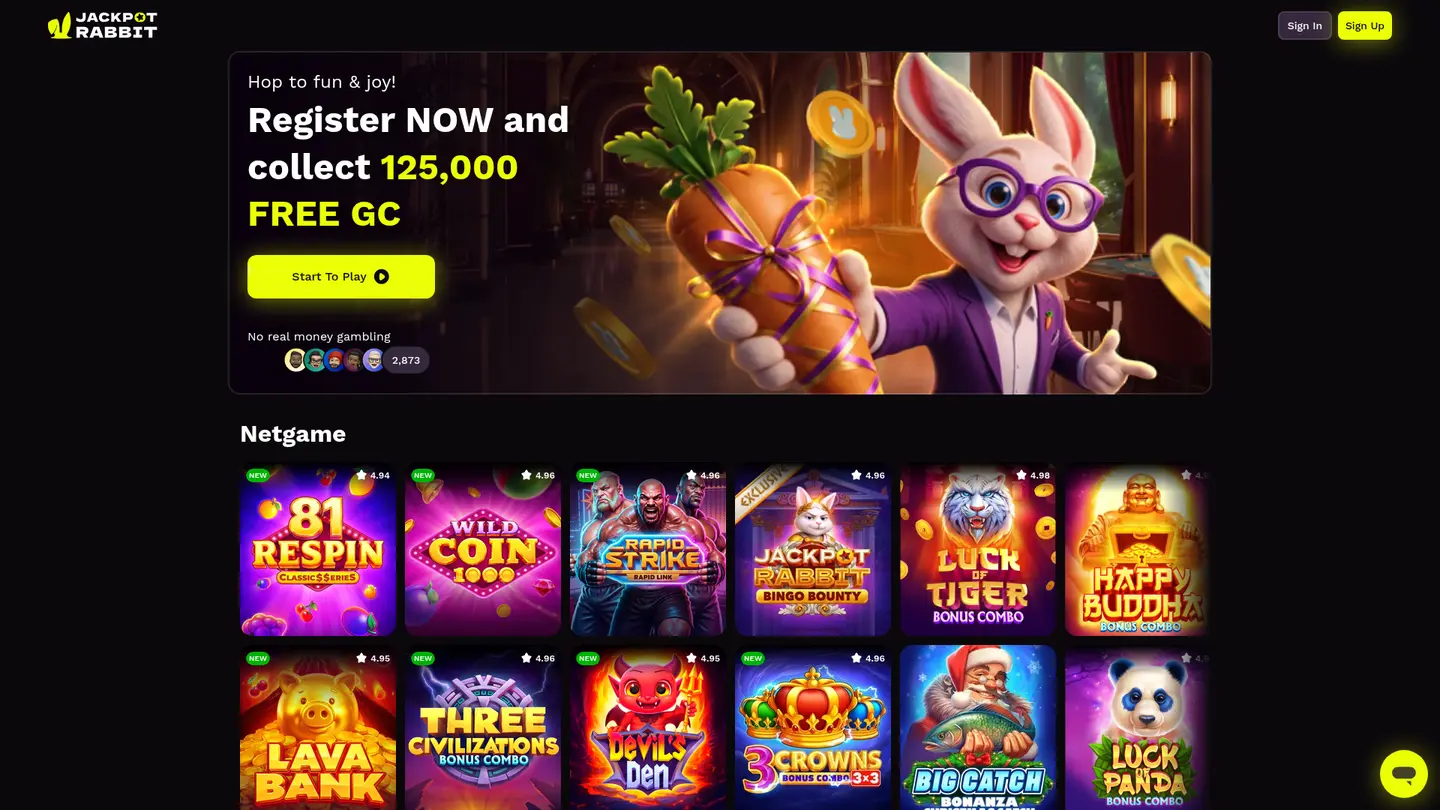 JackpotRabbit Social Casino Review: What You Actually Get