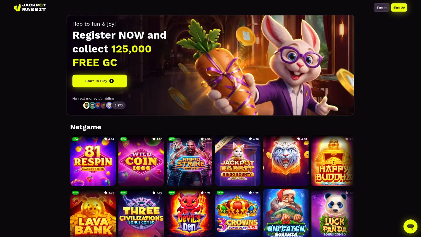 JackpotRabbit Social Casino — Banking