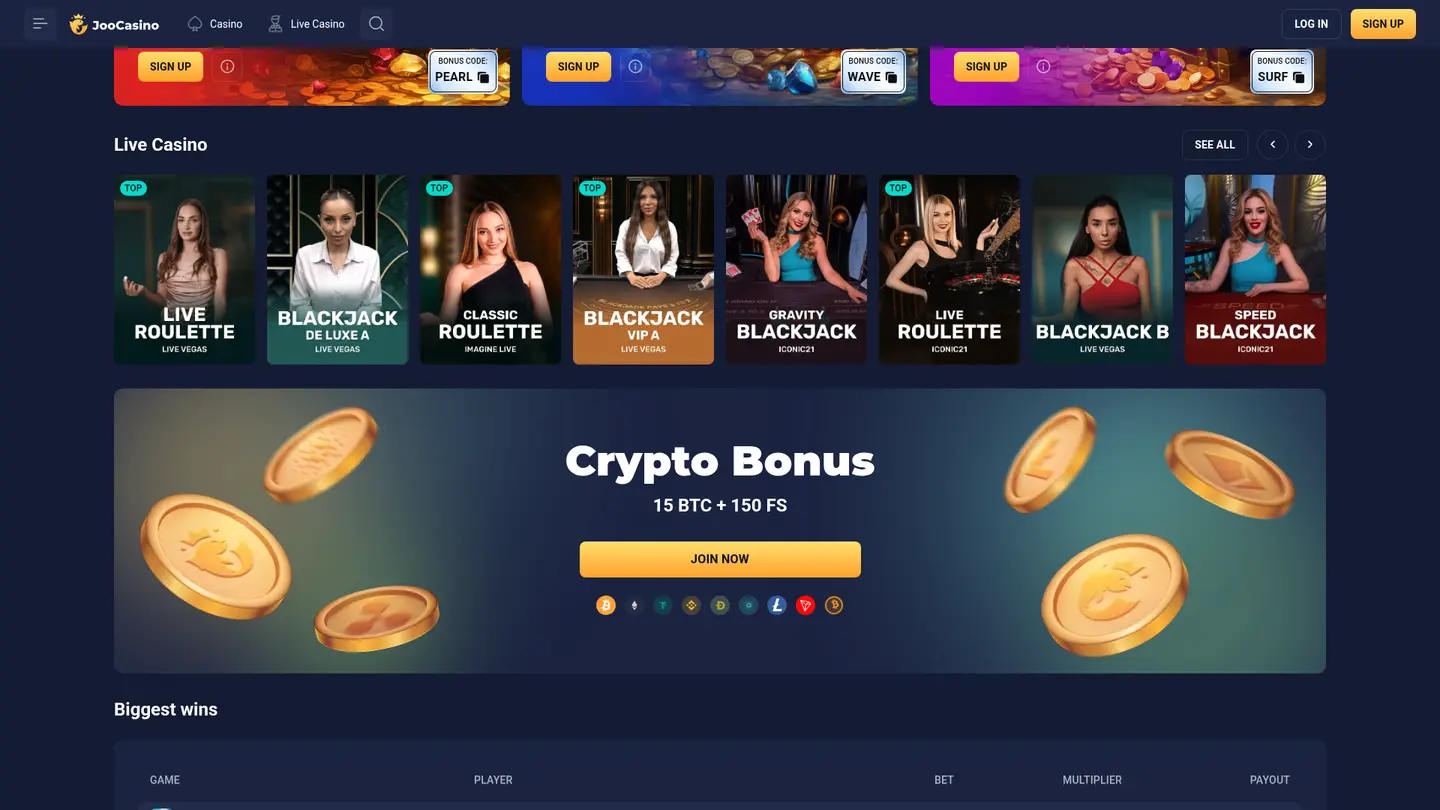 Joo Casino — Support in detail