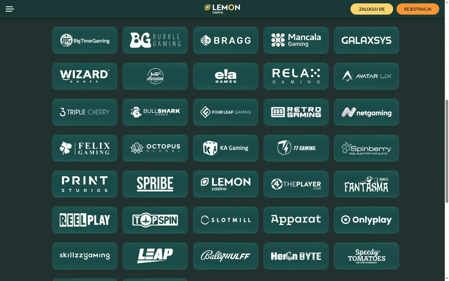 Lemon Casino — More of the lobby