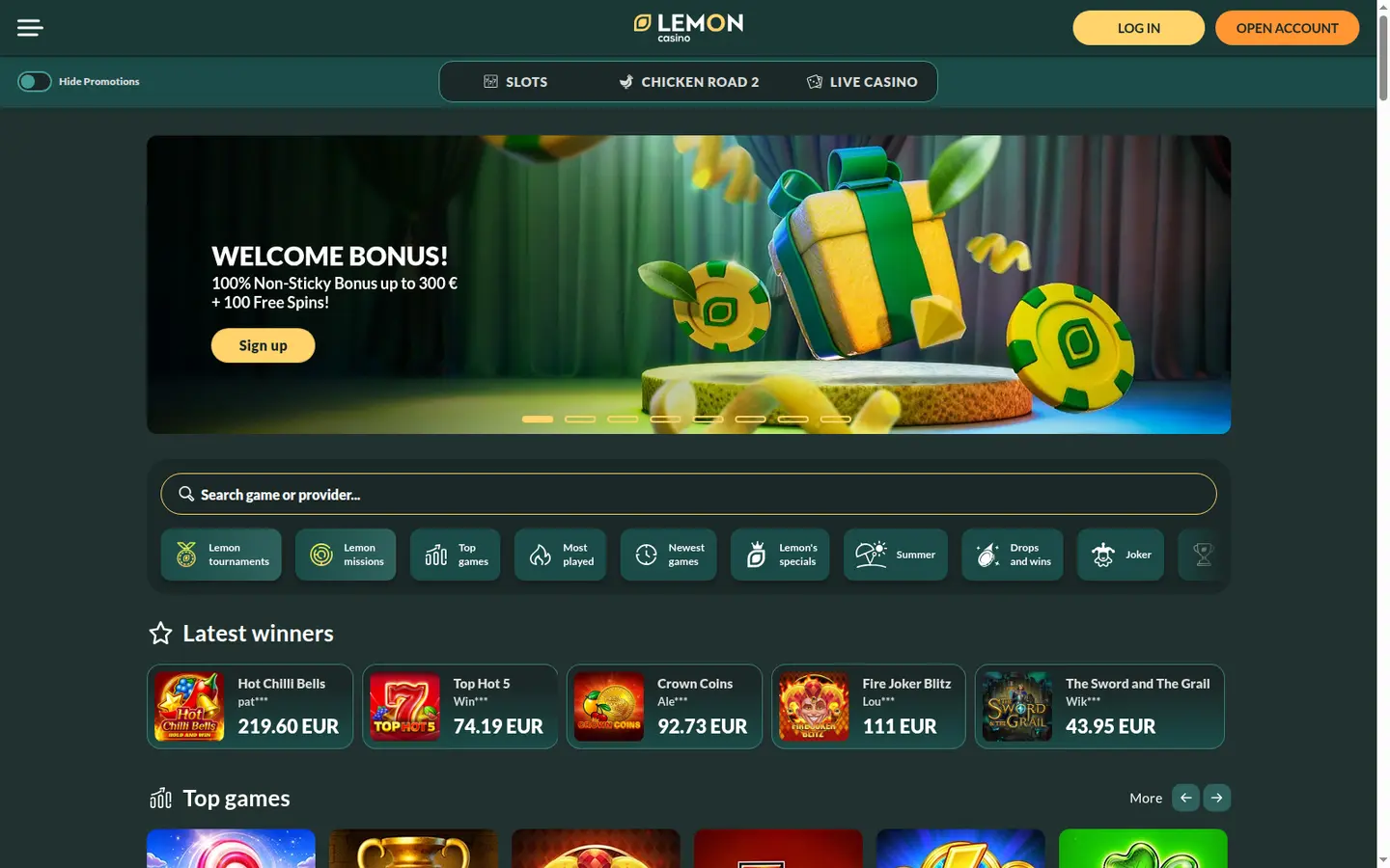 Lemon Casino, Reviewed
