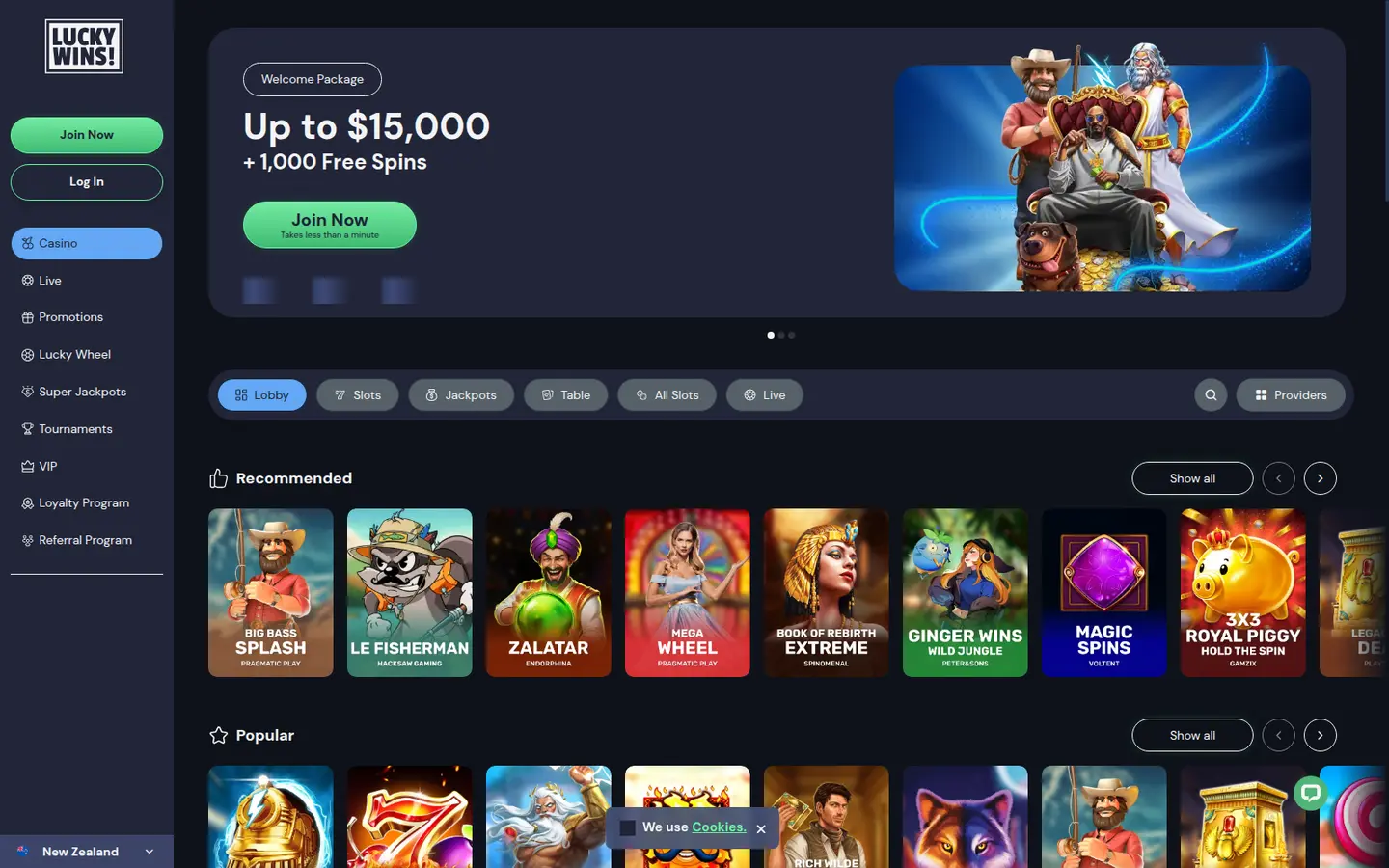 LuckyWins! Casino, Reviewed