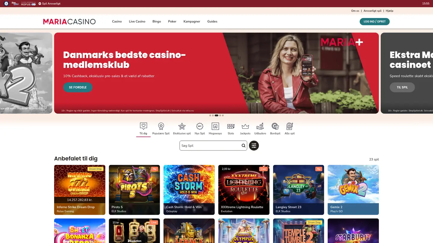 Maria Casino DK, Reviewed