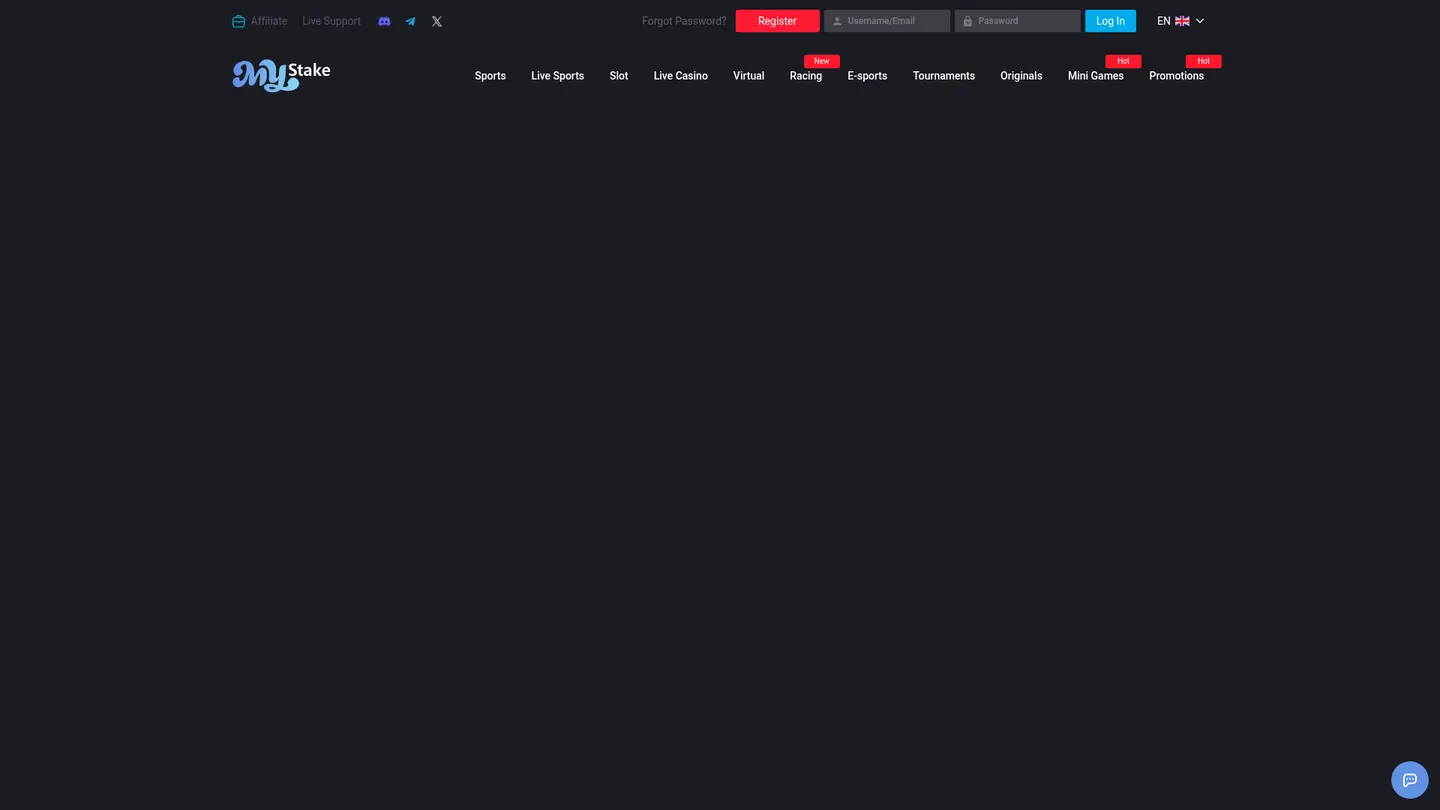 MyStake Casino — Deposit methods
