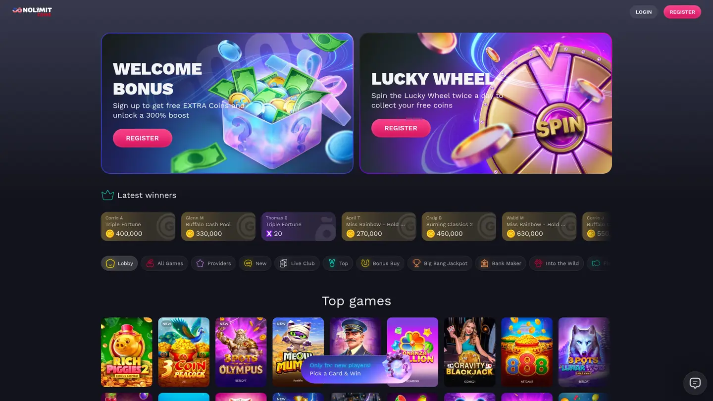 NoLimitCoins Casino Review: What You Actually Get