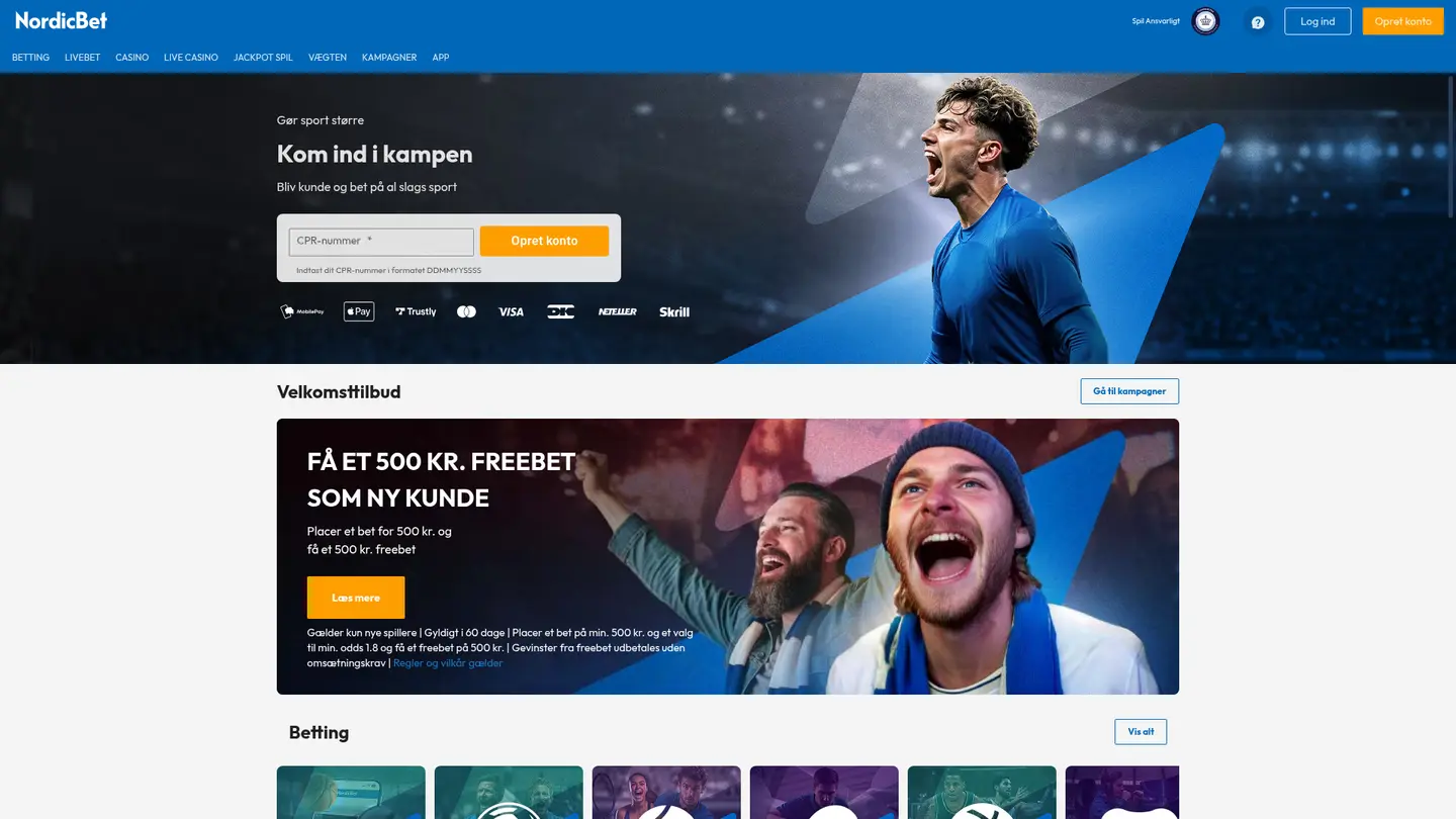 NordicBet Casino DK — Promotions