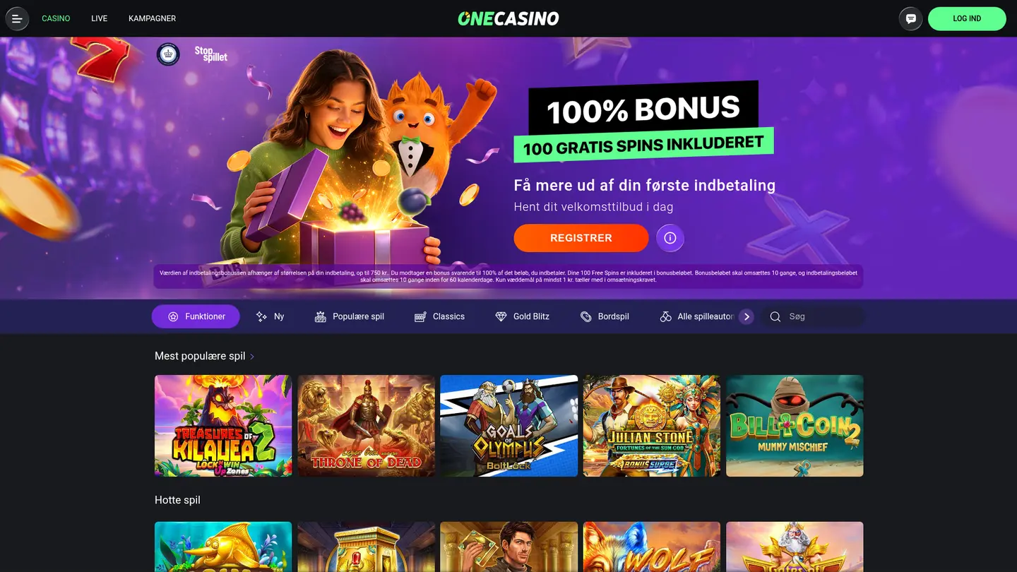 Inside One Casino DK: Games, Banking and the Small Print