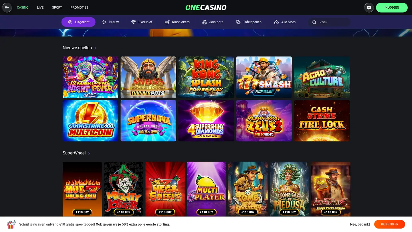 One Casino NL — More of the lobby