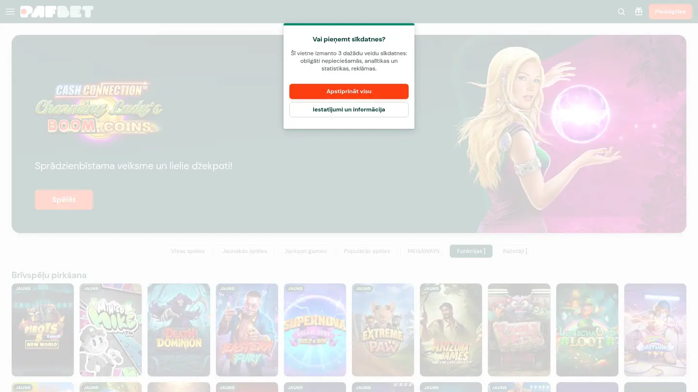 Pafbet Casino — Promotions