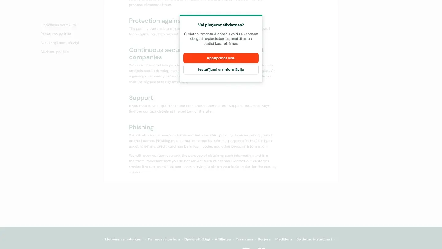 Pafbet Casino — Support in detail