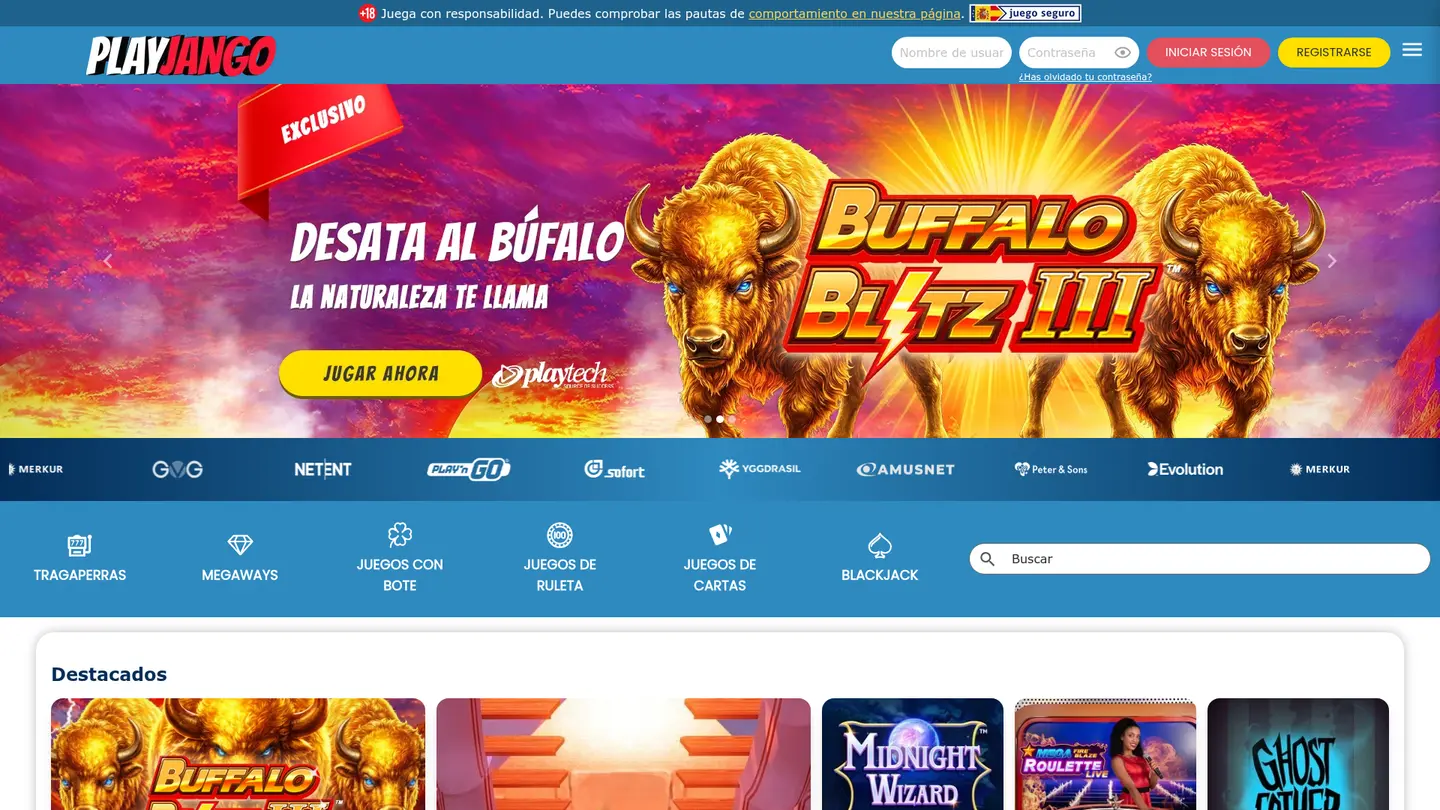PlayJango Casino ES — Support and licensing