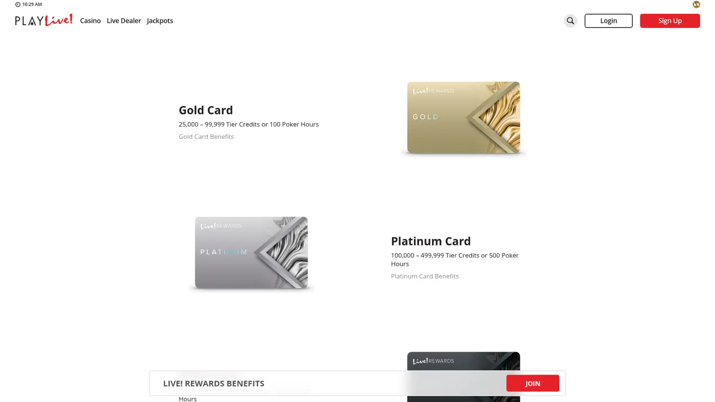 PlayLive! Casino PA — Offers in detail