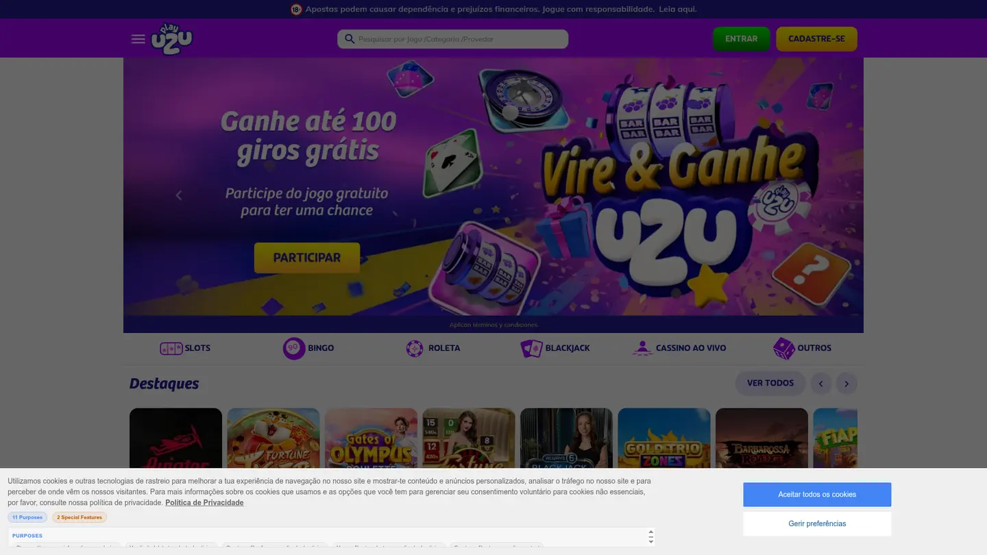 PlayUZU Casino BR — Withdrawal terms